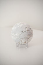 Load image into Gallery viewer, druzy snow agate sphere 02
