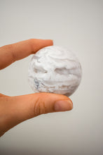 Load image into Gallery viewer, druzy snow agate sphere 03
