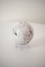 Load image into Gallery viewer, druzy snow agate sphere 04
