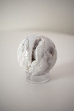 Load image into Gallery viewer, druzy snow agate sphere 04
