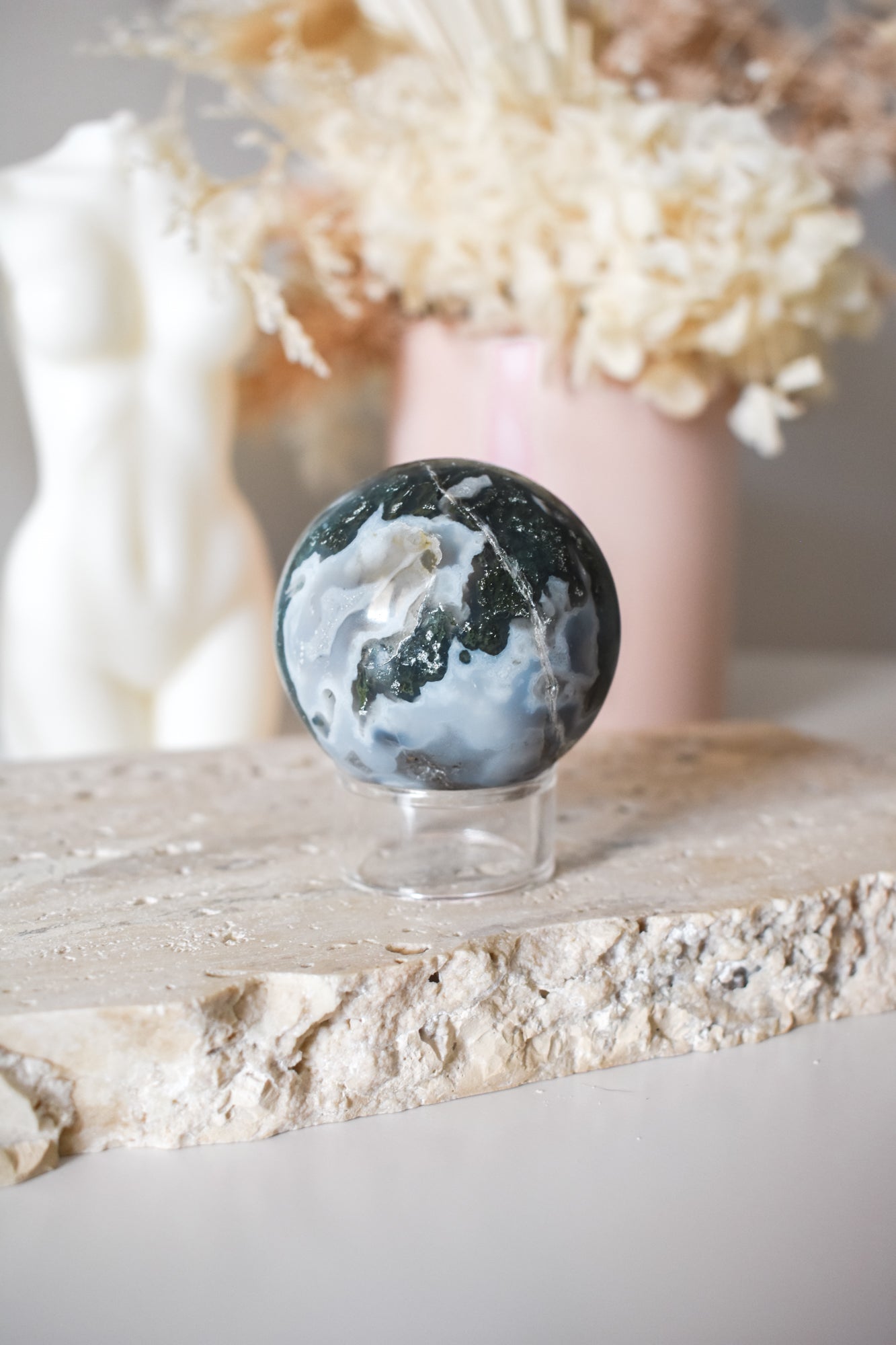 moss agate sphere 05