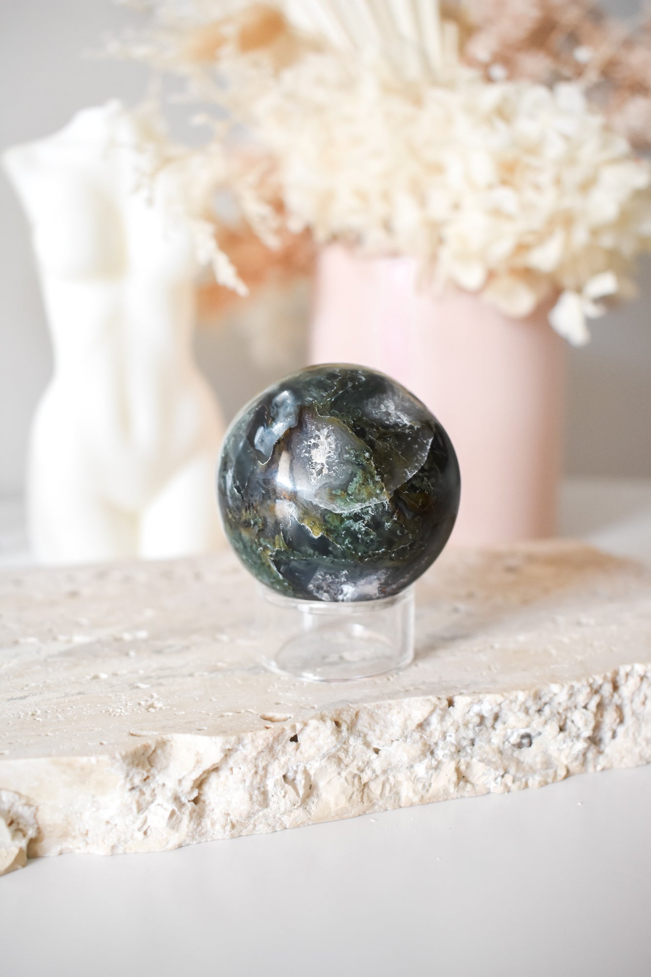 moss agate sphere 04