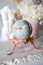 Load image into Gallery viewer, caribbean blue calcite sphere 03
