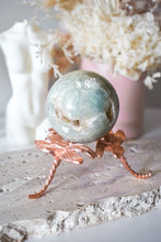 Load image into Gallery viewer, caribbean blue calcite sphere 03
