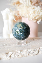 Load image into Gallery viewer, moss agate sphere 06
