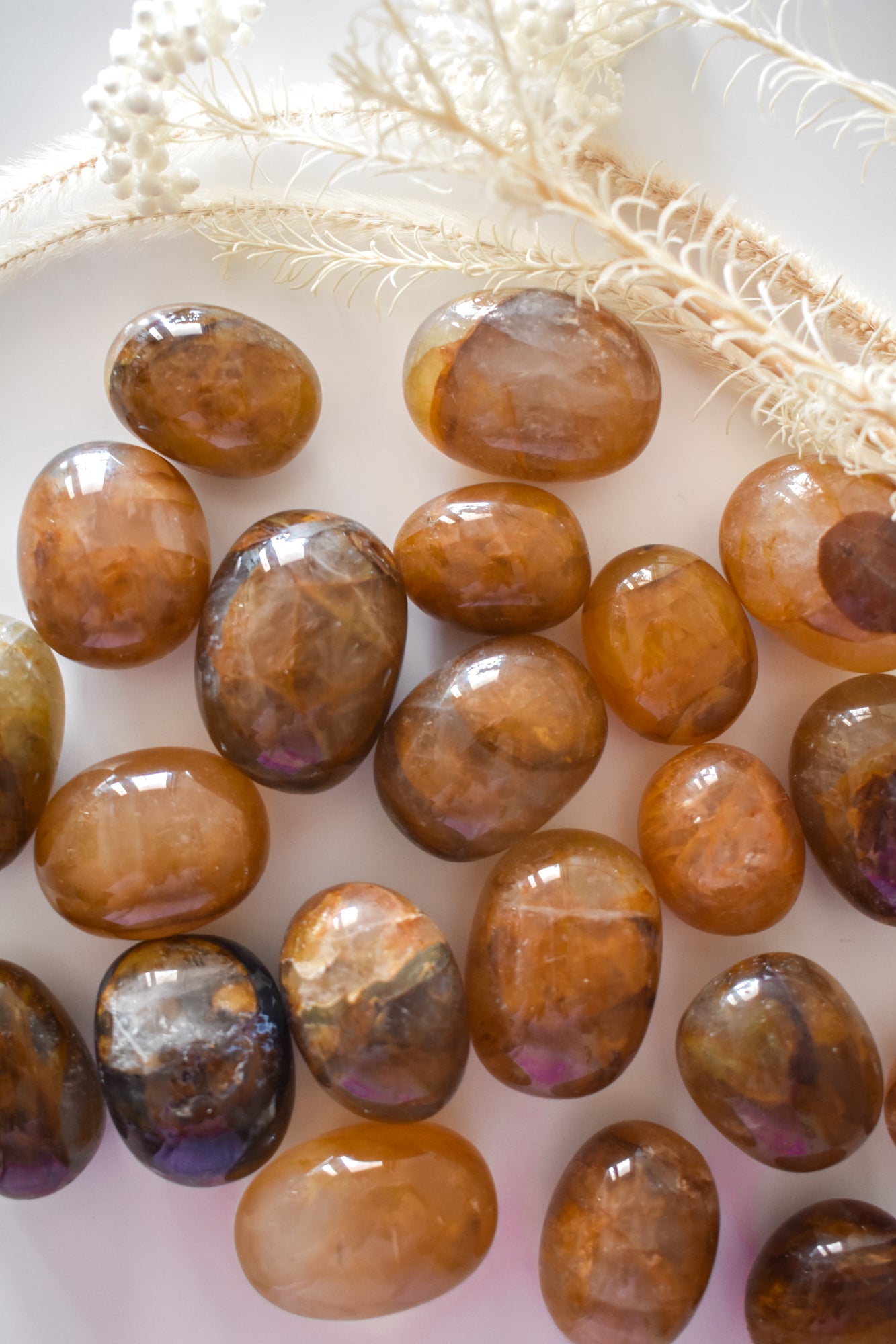 golden healer quartz tumbles