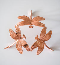 Load image into Gallery viewer, dragonfly sphere stands [rose gold]
