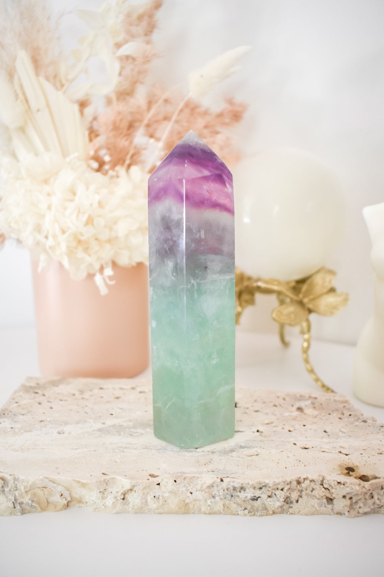 watermelon fluorite tower 03