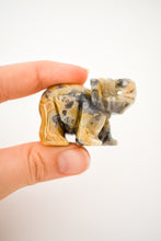 Load image into Gallery viewer, crazy lace agate elephant 01
