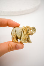 Load image into Gallery viewer, crazy lace agate elephant 02
