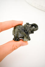 Load image into Gallery viewer, moss agate elephant 02
