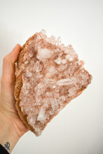 Load image into Gallery viewer, pink himalayan samadhi quartz cluster [double sided]
