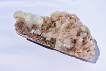 Load image into Gallery viewer, green + pink apophyllite with stilbite 01
