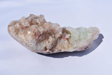 Load image into Gallery viewer, green + pink apophyllite with stilbite 01
