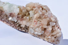 Load image into Gallery viewer, green + pink apophyllite with stilbite 01
