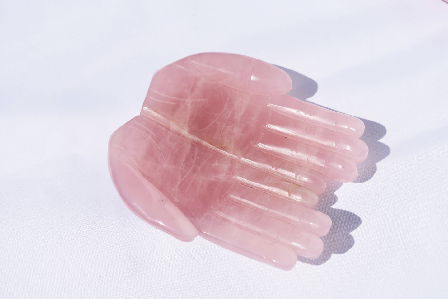 rose quartz hands