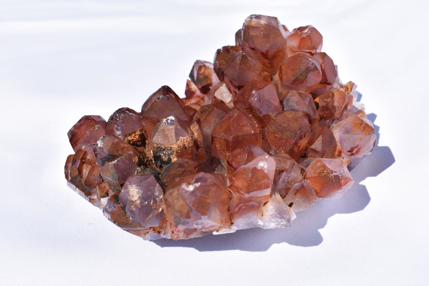 red amethyst cluster 01