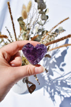 Load image into Gallery viewer, amethyst heart cluster 04
