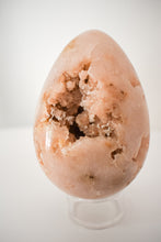 Load image into Gallery viewer, druzy pink amethyst egg
