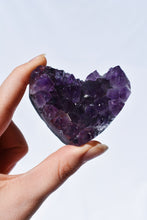 Load image into Gallery viewer, amethyst heart cluster 06
