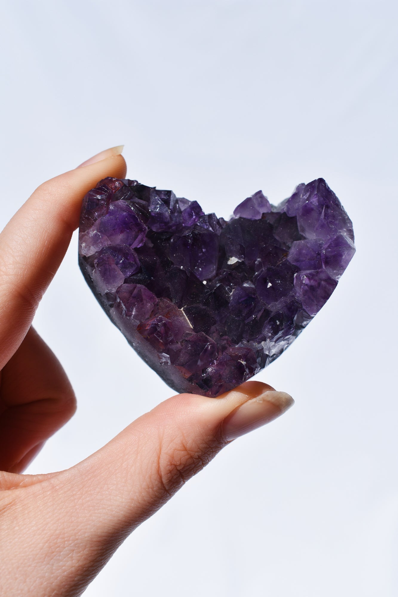 amethyst heart cluster 06